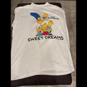 VINTAGE THE SIMPSONS T SHIRT MENS ONE SIZE FITS‎ ALL  3X/4X